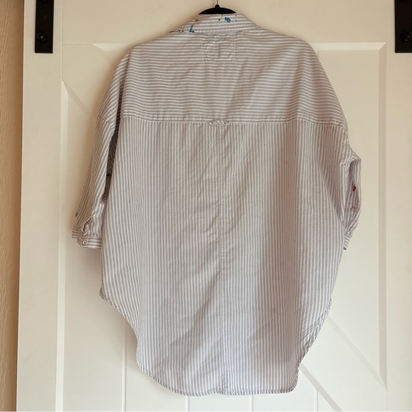 Anthropologie Holding Horses Paint
Splatter Oversized Boho Tunic Top Shirt - Picture 7 of 9